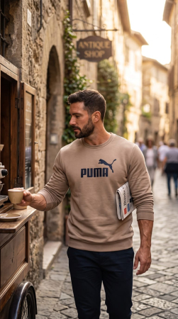 Bluze - Bluza Puma M9 Bej
