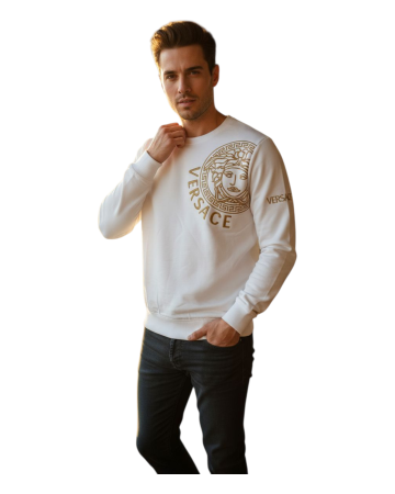 Bluze - Bluza Versace Alb