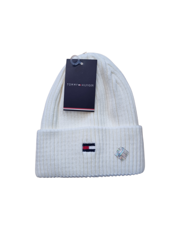 Caciuli Unisex - Caciula Unisex Tommy Hilfiger Alb