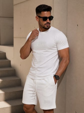 Compleuri Barbati - Compleu Armani Exchange Alb