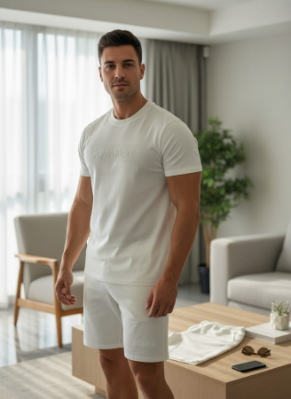 Compleuri Barbati - Compleu Calvin Klein Crem M1