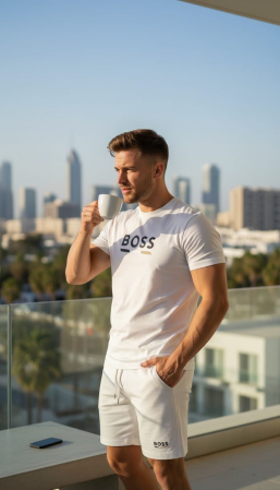 Compleuri Barbati - Compleu Hugo Boss M1 Alb