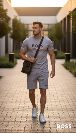 Compleuri Barbati - Compleu Hugo Boss M1 Gri