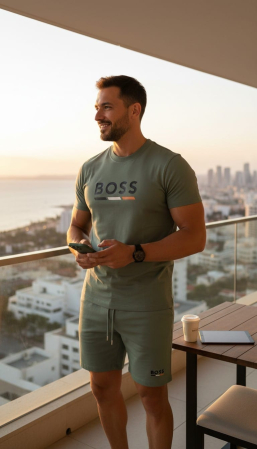 Compleuri Barbati - Compleu Hugo Boss M1 Verde