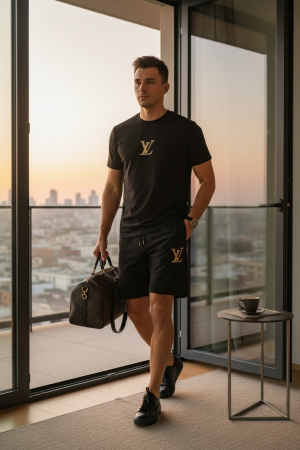 Produse - Compleu Louis Vuitton Negru