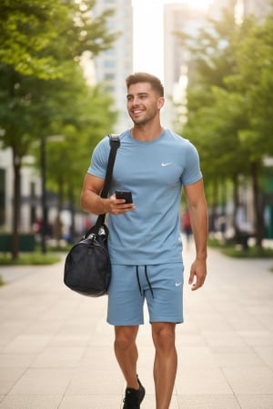 Compleuri Barbati - Compleu Nike Albastru