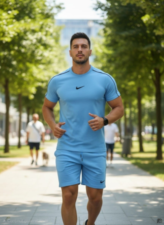 Compleuri Barbati - Compleu Nike M3 Albastru