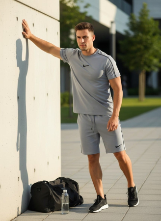 Compleuri Barbati - Compleu Nike M3 Gri