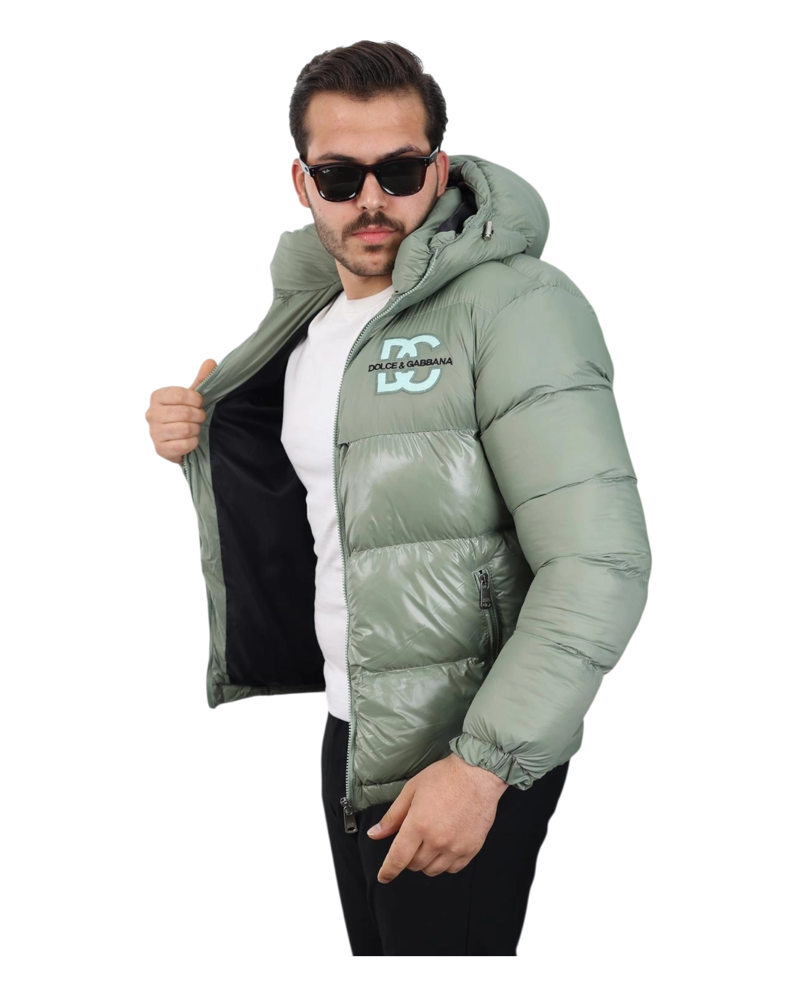 Geci - Geaca Dolce Gabbana M3 Turcoaz