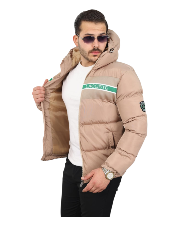 Geci - Geaca Lacoste Bej