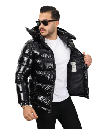 Geaca Moncler Zip Negru M2 [1]