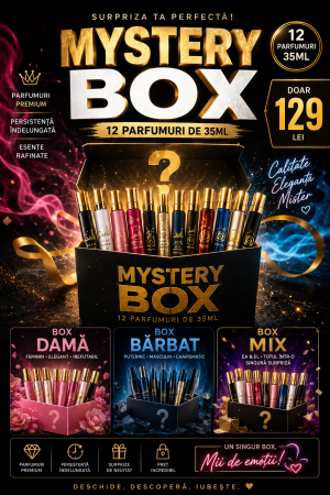 Produse - Mystery Box Barbat- 12 parfumuri x35ml   ( 420ml )