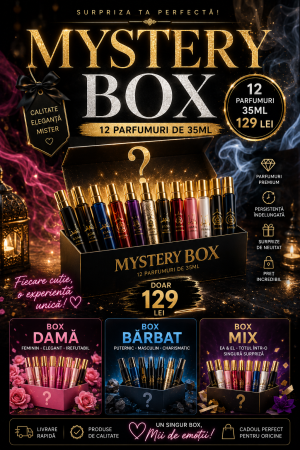 Produse - Mystery Box Mix - 12 parfumuri x35ml   ( 420ml )