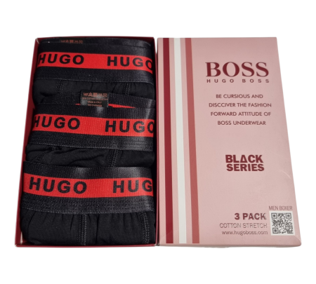 Lenjerie Intima - Set 3 Perechi Boxeri Hugo Boss M3