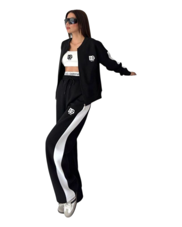 Treninguri Dama - Trening 3 Piese Dolce Gabbana Gros Vatuit Negru