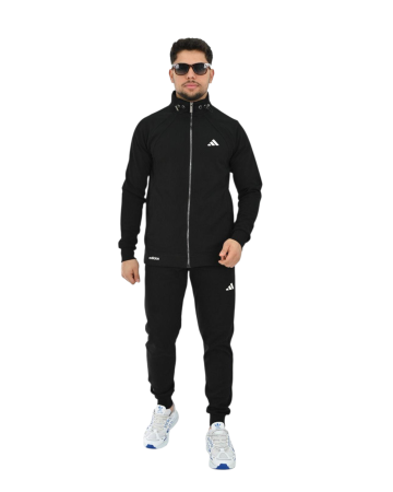 Treninguri Barbati - Trening Adidas Bumbac Negru