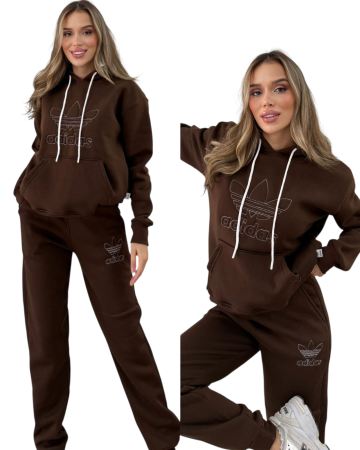 Treninguri Dama - Trening Adidas Gros FF Maro