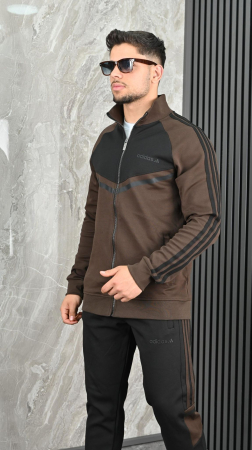 Treninguri Barbati - Trening Adidas M9 Bumbac Maro