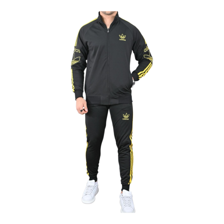 Treninguri - Trening Adidas Negru - Auriu