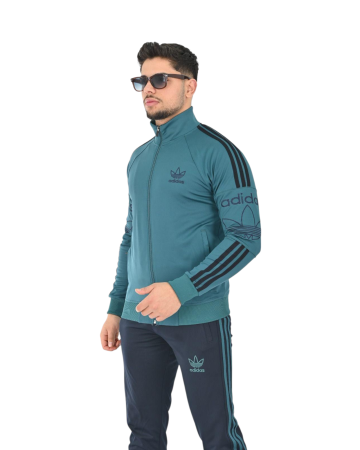 Treninguri Barbati - Trening Adidas Turcoaz