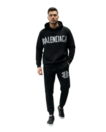 Treninguri Barbati - Trening Balenciaga Negru