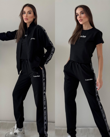 Produse - Trening Calvin Klein 3 Piese Negru