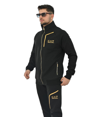 Treninguri Barbati - Trening Emporio Armani M1 Negru / Auriu