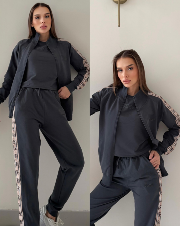 Produse - Trening Guess 3 Piese Gri Inchis