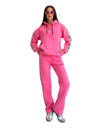 Treninguri Dama - Trening Guess Gros Vatuit Fucsia