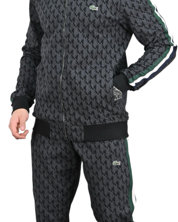 Treninguri Barbati - Trening Lacoste Negru / Gri