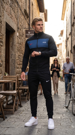 Trening Nike Air M8 Negru - Albastru [1]