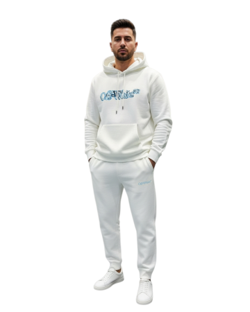 Treninguri Barbati - Trening Off White Alb