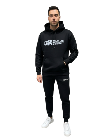 Treninguri Barbati - Trening Off White Negru