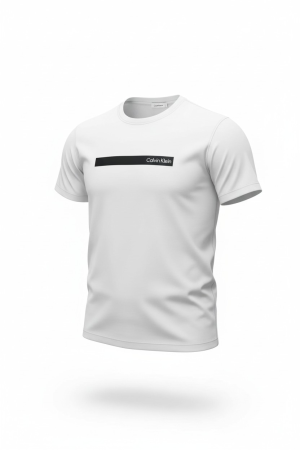 Tricouri - Tricou 1 la 1 Calvin Klein M2 Alb