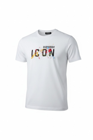 Tricouri - Tricou 1 la 1 Dsquared Alb