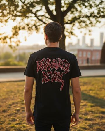Tricou 1 la 1 Dsquared M2 Negru [1]
