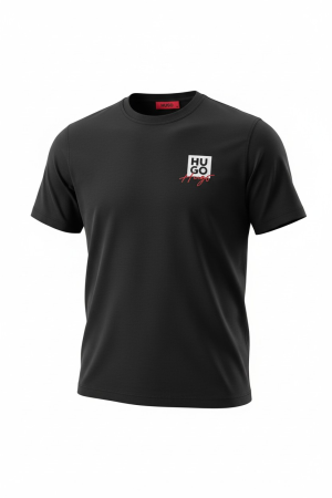 Tricouri - Tricou 1 la 1 Hugo M2 Negru