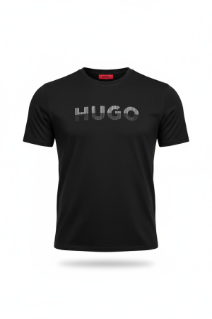 Tricouri - Tricou 1 la 1 Hugo M3 Negru