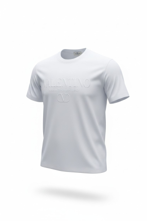 Tricouri - Tricou 1 la 1 Valentino Alb