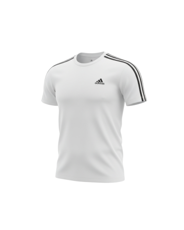 Tricouri - Tricou Adidas Alb / Negru