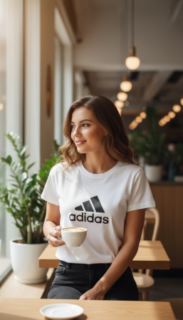 Produse - Tricou Adidas Alb