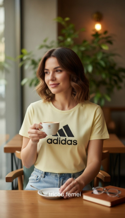 Produse - Tricou Adidas Galben