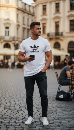 Produse - Tricou Adidas M11 Alb