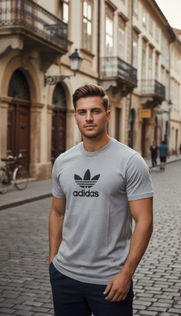 Tricouri - Tricou Adidas M11 Gri