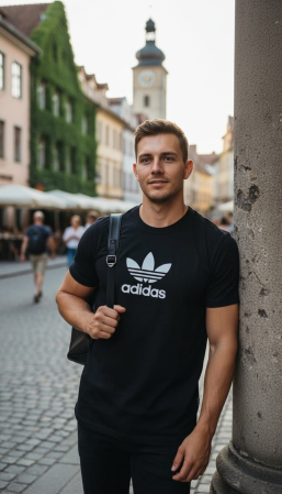 Tricouri - Tricou Adidas M11 Negru