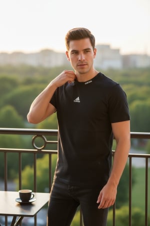 Tricouri - Tricou Adidas Negru M6