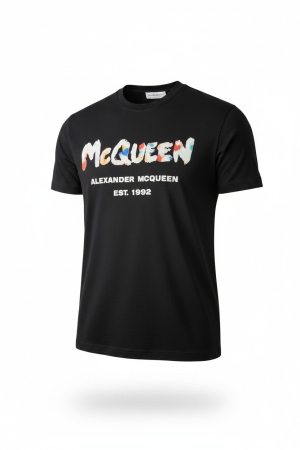 Tricouri - Tricou Alexander McQueen Negru