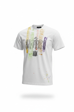 Tricouri - Tricou Amiri O2 Alb