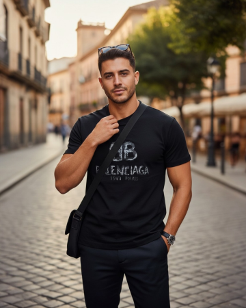 Produse - Tricou Balenciaga 1917 Negru