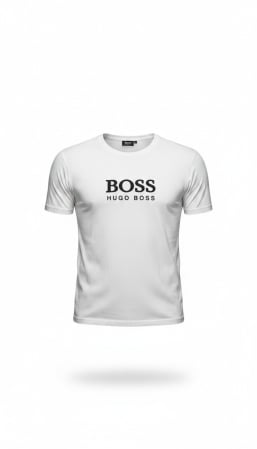 Tricouri - Tricou Boss Alb M2